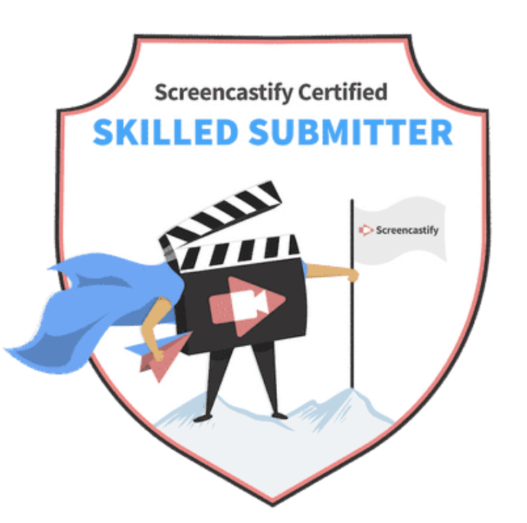 Screencastify certified badge
